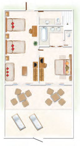 plan appartement Le Mauricia